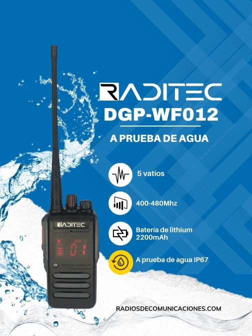 Radio de Comunicación - Raditec -DGP-WF012